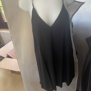 Alice and olivia black mini dress